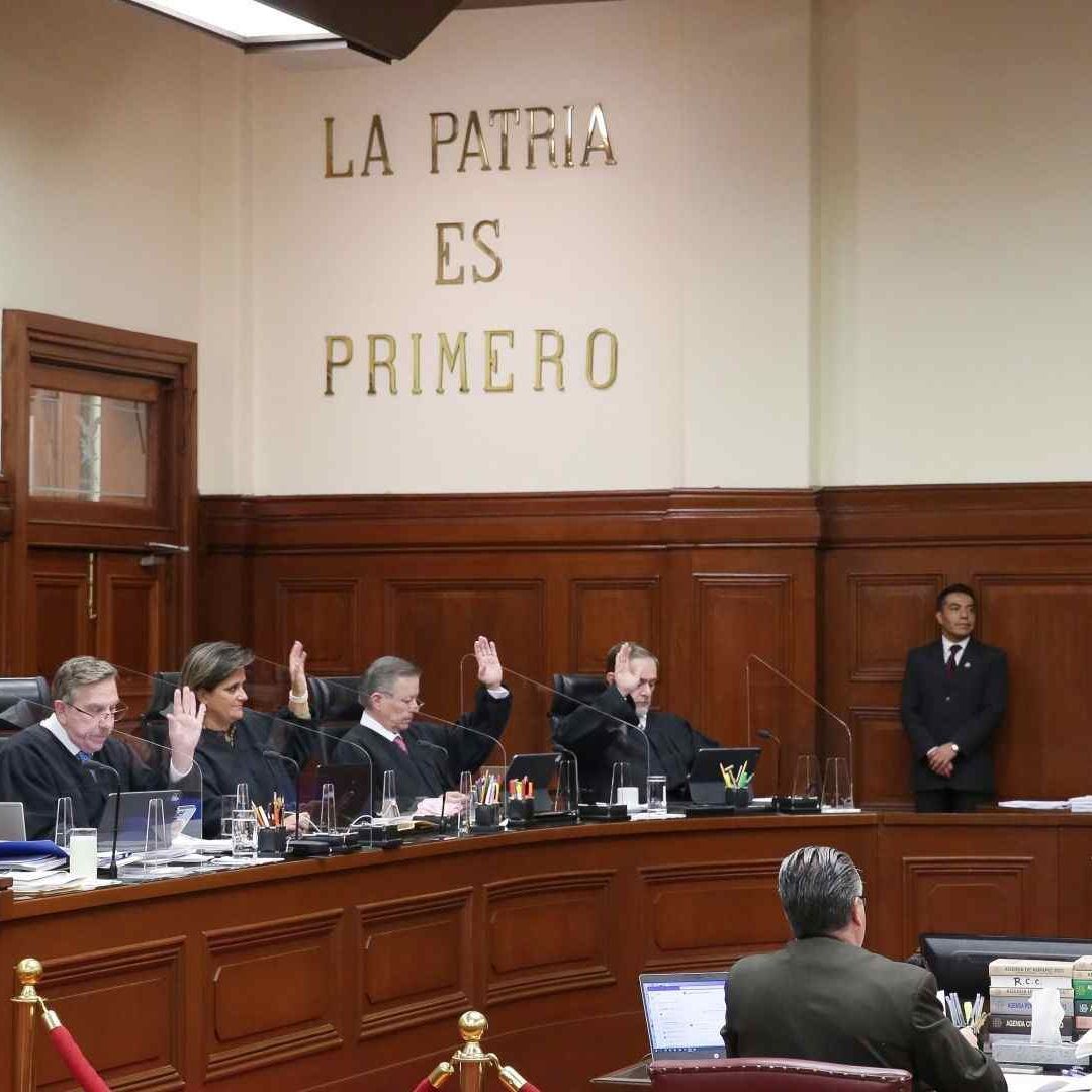 Sesión de la SCJN
