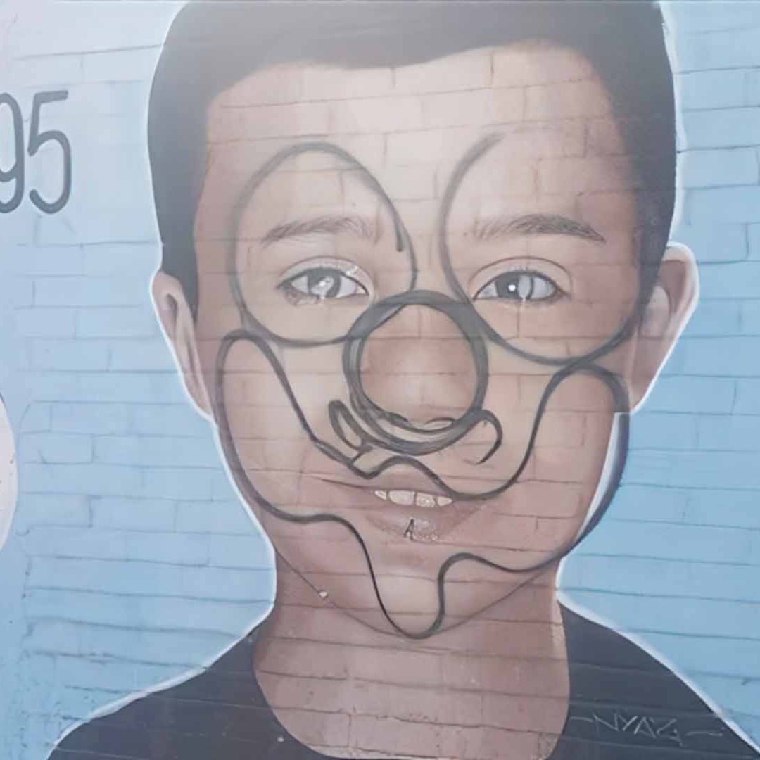 Vandalizan Mural de Johan Gael; Menor Desaparecido en Saltillo