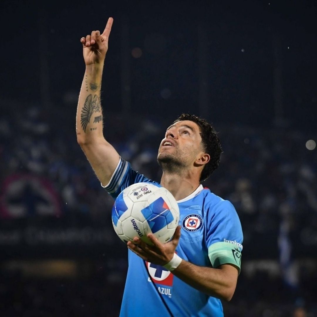 Nacho Rivero es un referente del Cruz Azul, equipo con el que levantó cuatro trofeos oficiales.