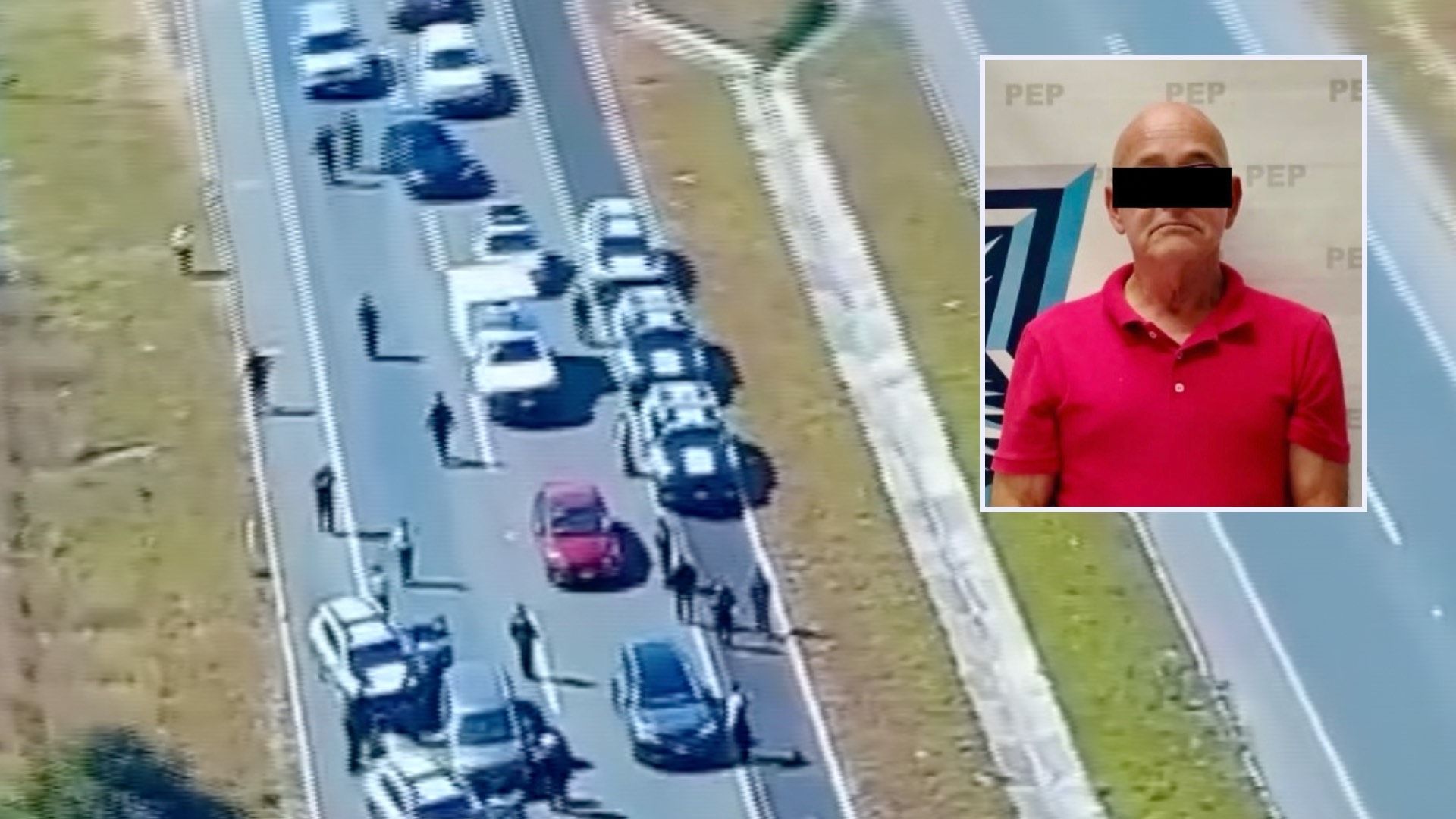 Andrés N Detenido Persecución Autopista Atlixco Puebla Caseta Vía Atlixcáyotl Agresión Armada