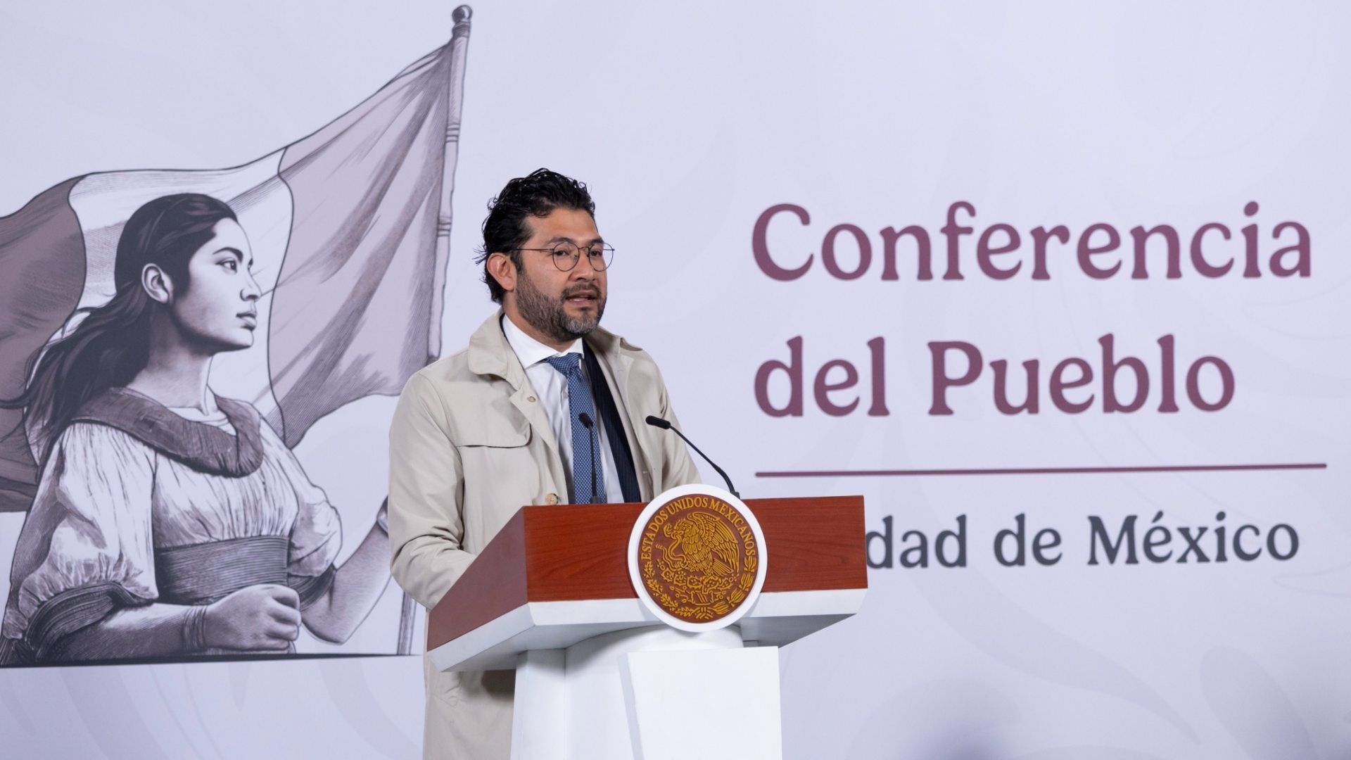 Marath Baruch Bolaños López, secretario del Trabajo y Previsión Social
