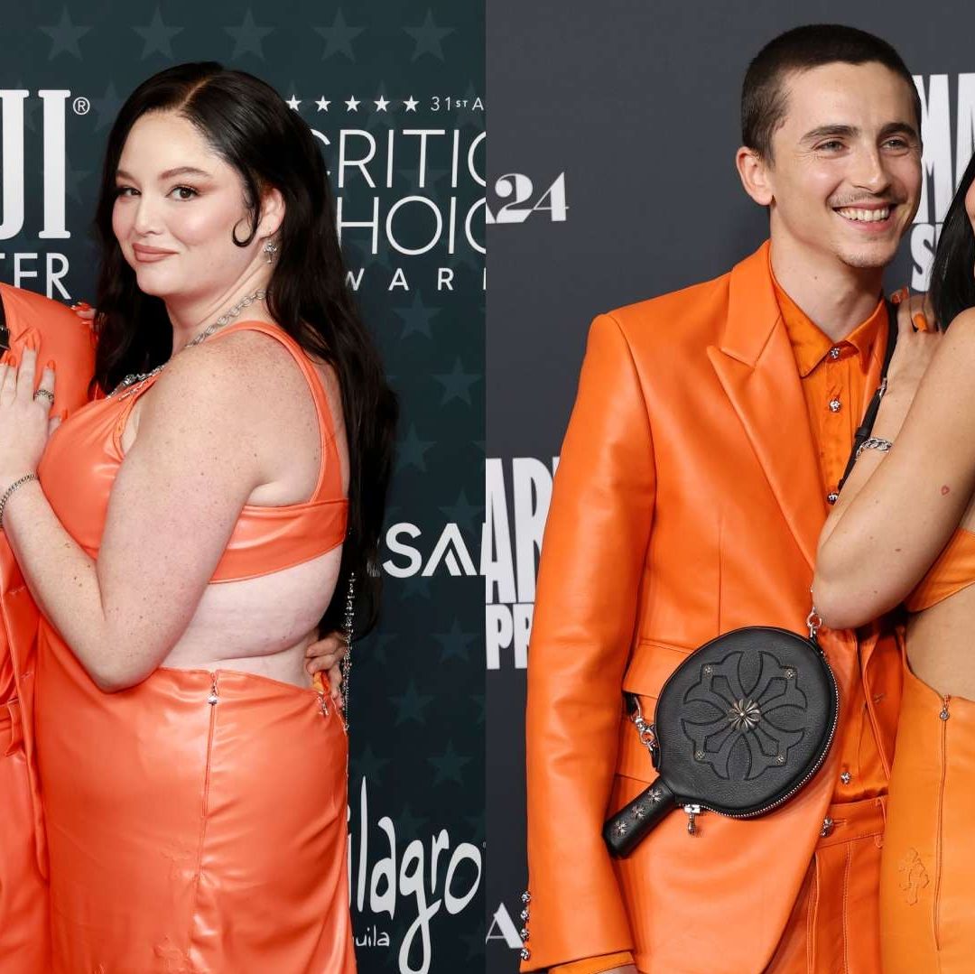 Critics Choice 2026: Meg Stalter y Paul W. Downs se Roban las Miradas en Modo Timothée y Kylie