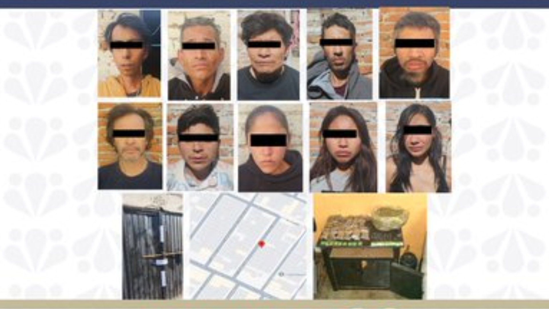 Banda Delincuentes Narcomenudo Robo Transeúnte Detenidos en Colonia Popular Castillotla Puebla