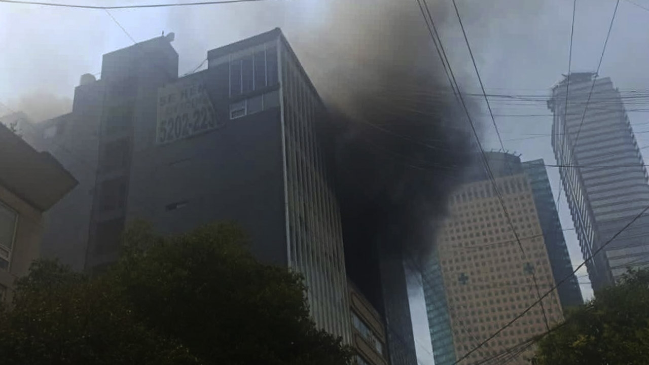 Se registra Incendio en Edificio de la Colonia Anzures, Alcaldía Miguel ...