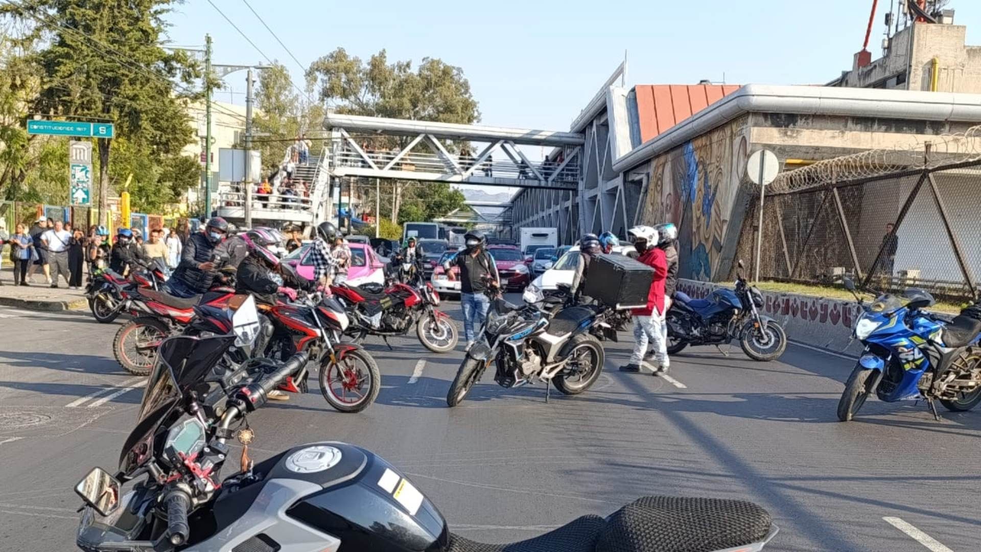 Bloqueo en CDMX