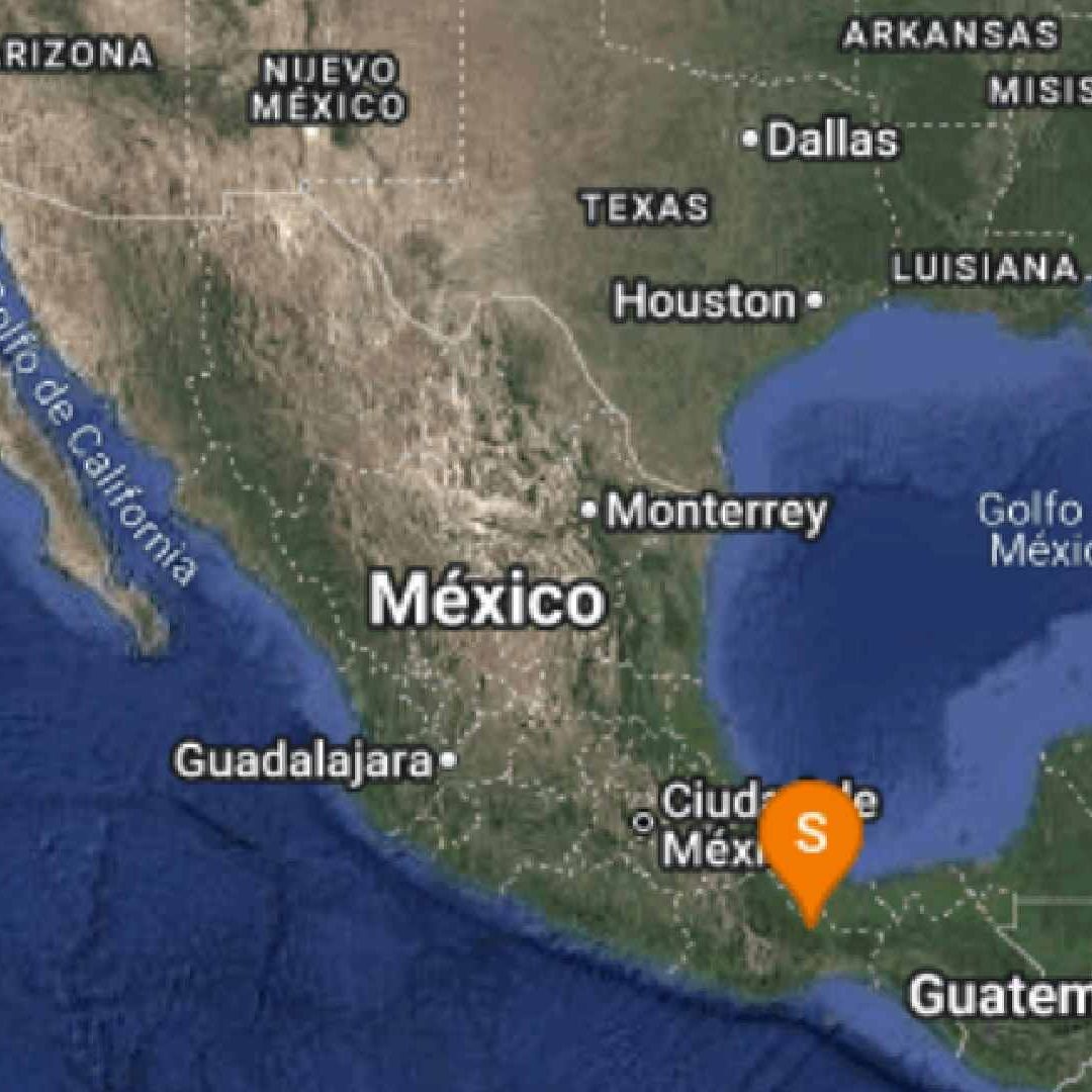 Sismo hoy en Oaxaca. Foto: SSN