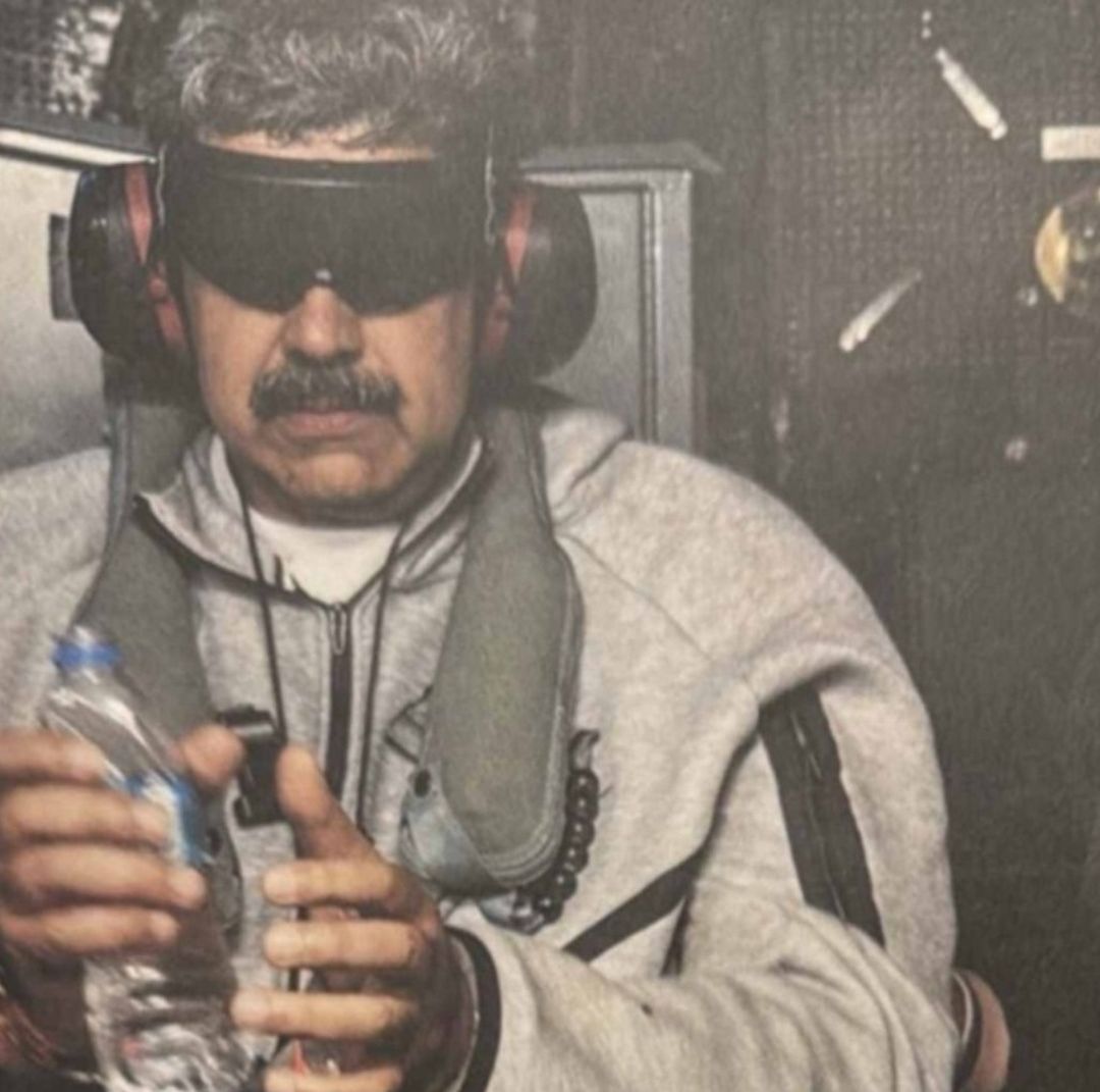 Nicolás Maduro Foto Detenido por Estados Unidos.
