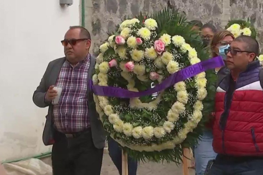 Funeral de María Fernanda, niña víctima de balacera en Topilejo