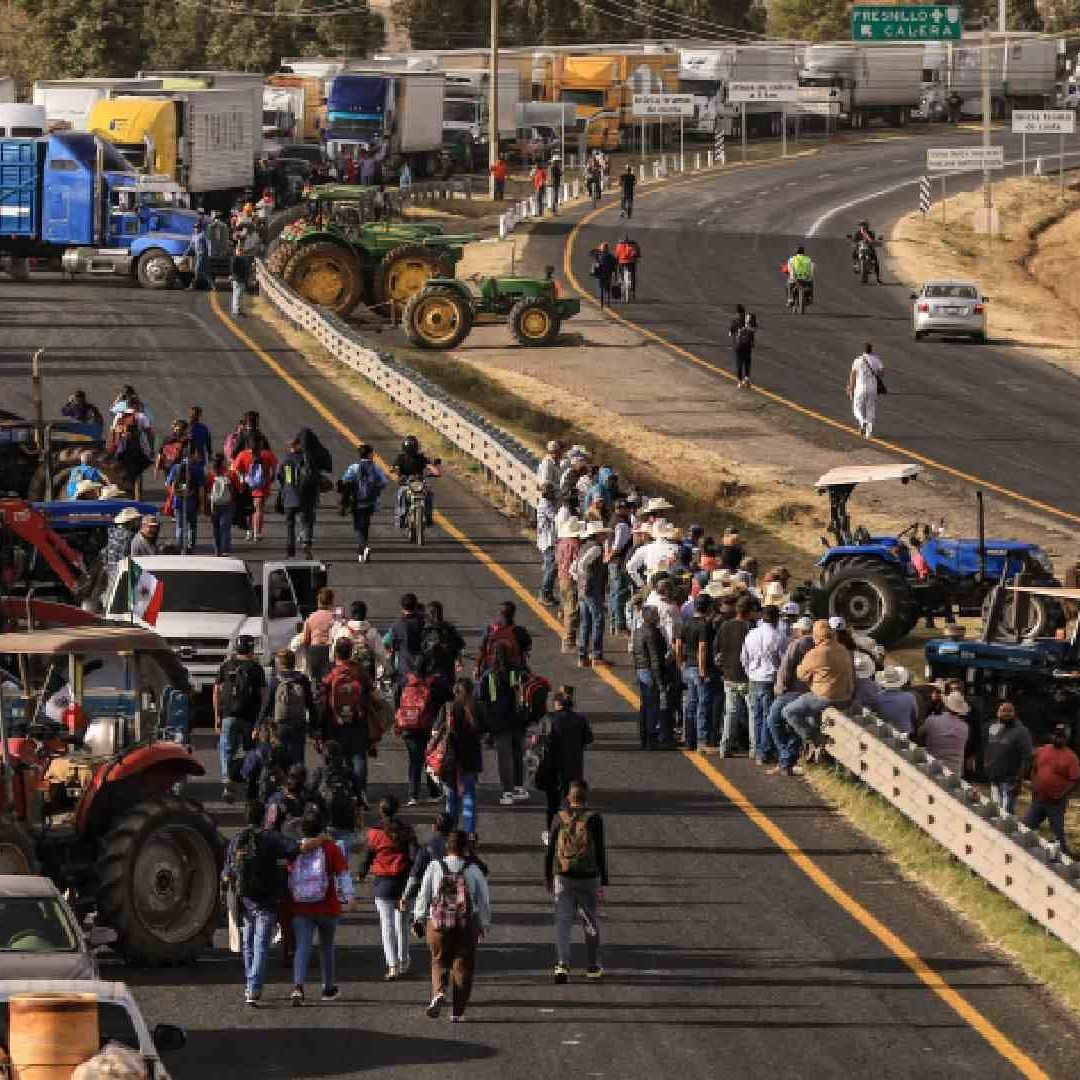 Carreteras Bloqueadas Hoy 3 de Enero 2026. Foto: Cuartoscuro