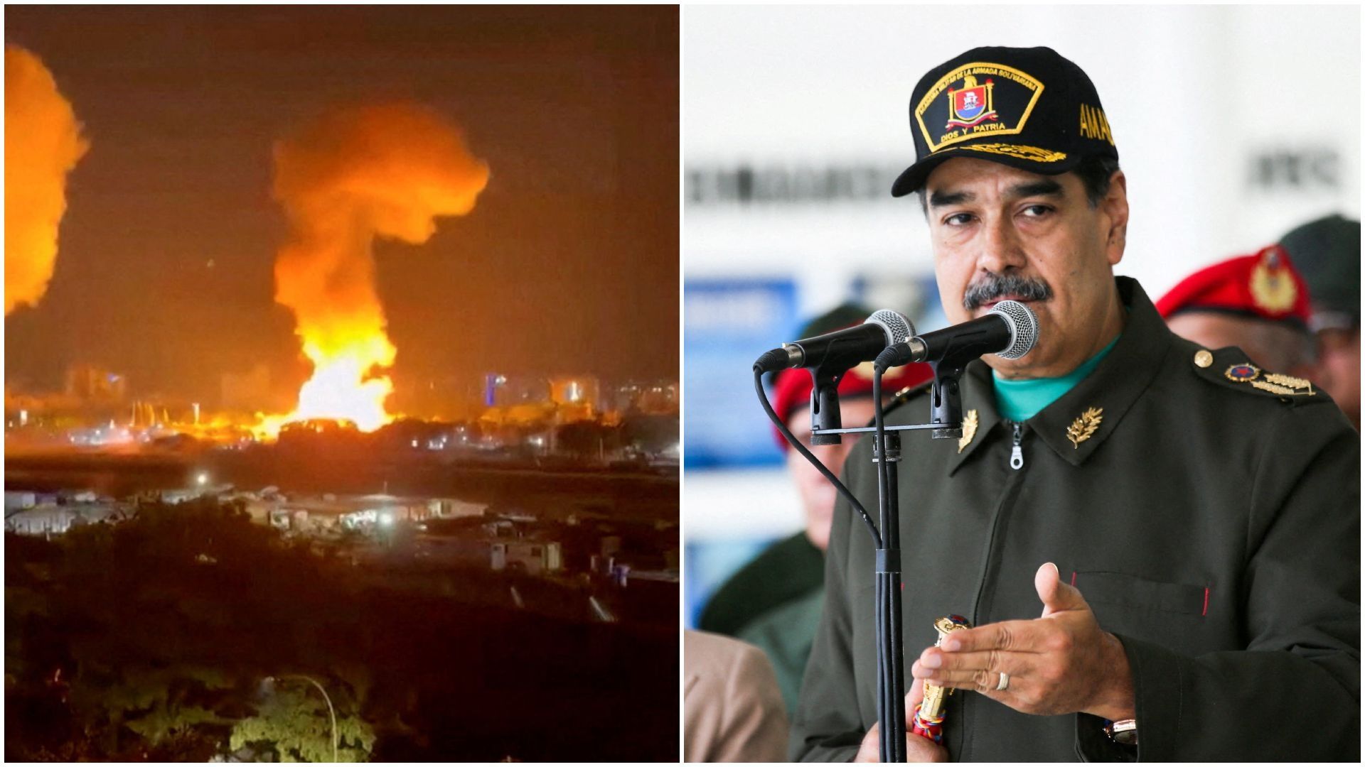 El presidente Donald Trump confirmó que fuerzas estadounidenses capturaron a Nicolás Maduro.