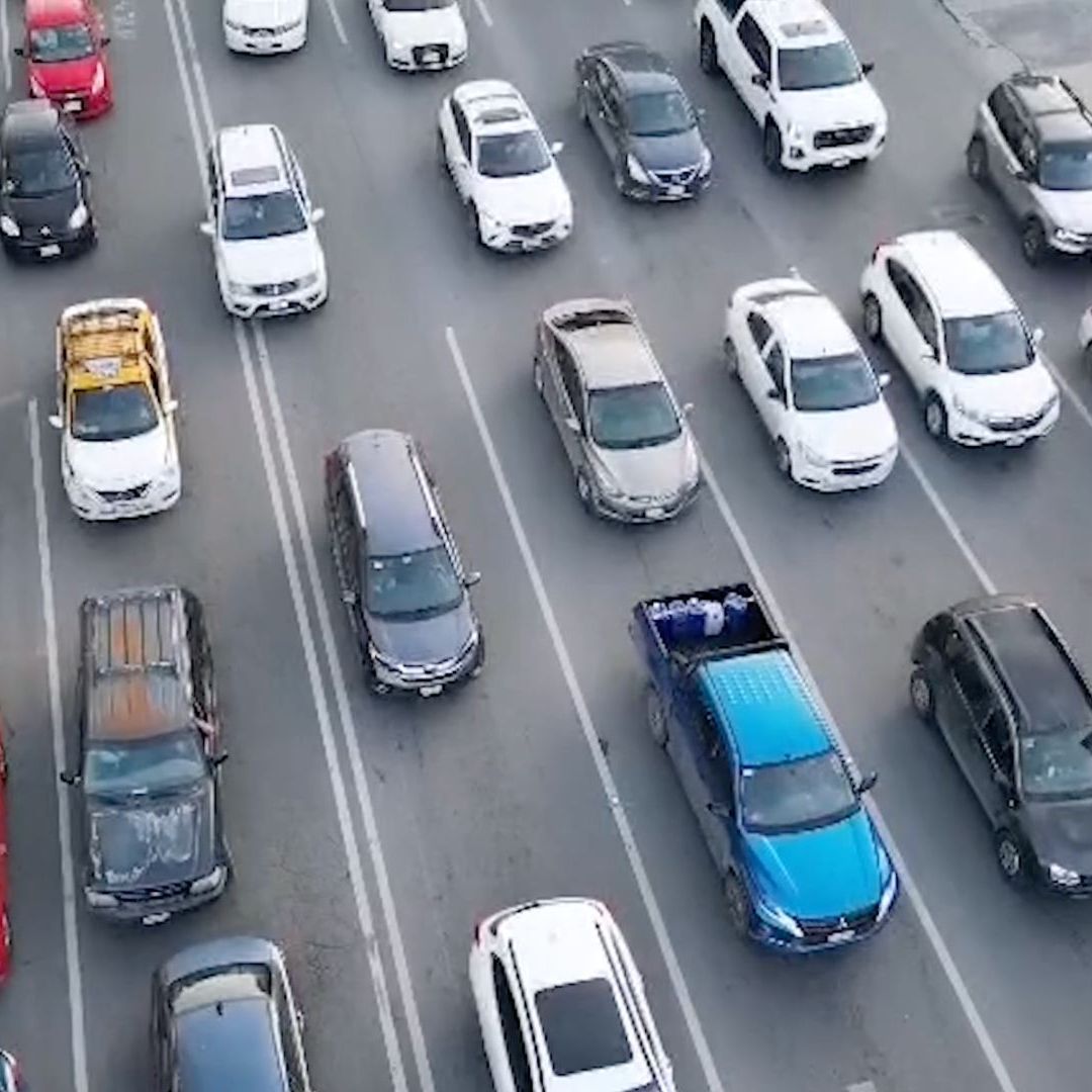 Tráfico centro Monterrey