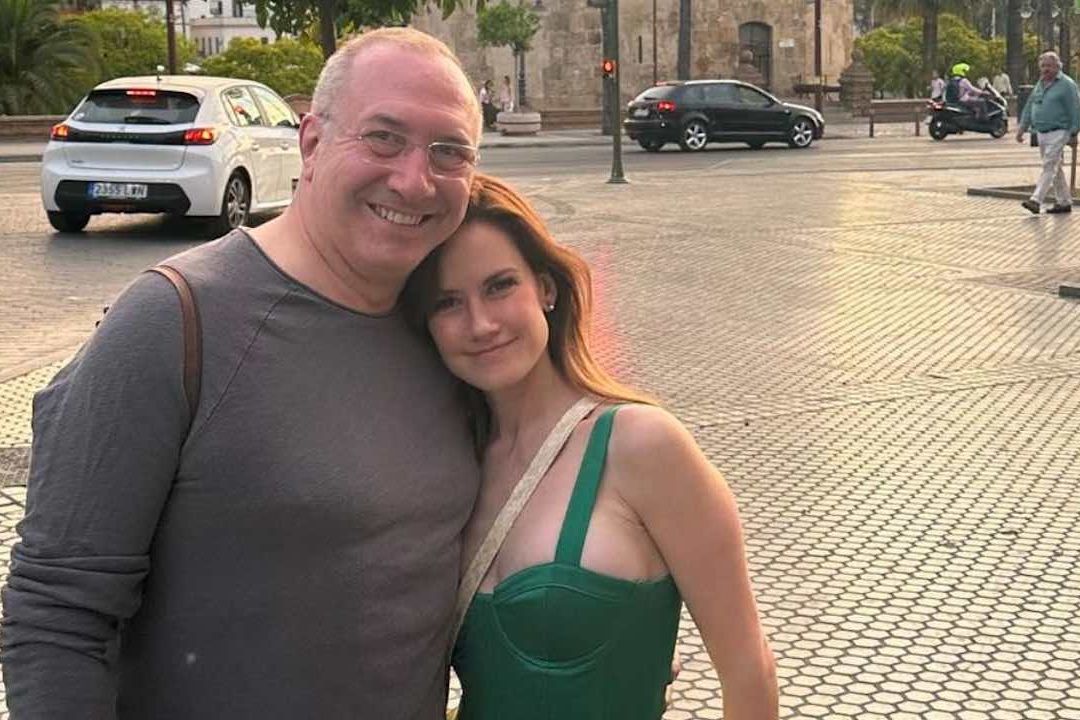 Altaír Jarabo a lado de su marido, Frédéric García
