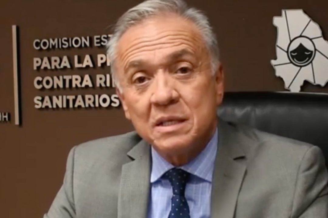 El exsecretario de salud del estado de Chihuahua, en la administración de Javier Corral Jurado, Eduardo Fernández Herrera