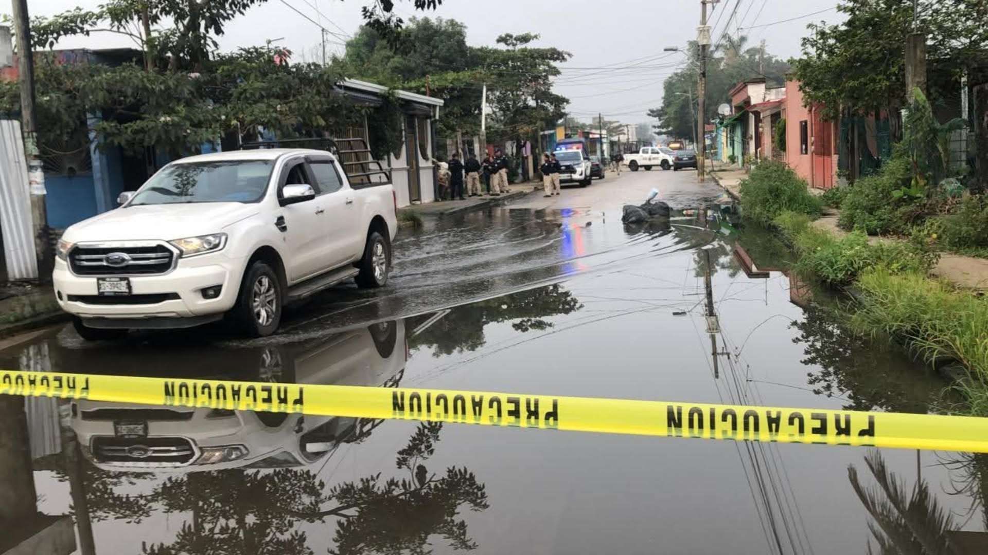 Atacan a Disparos Hombre Vivienda Coatzacoalcos Colonia Villas del Sur