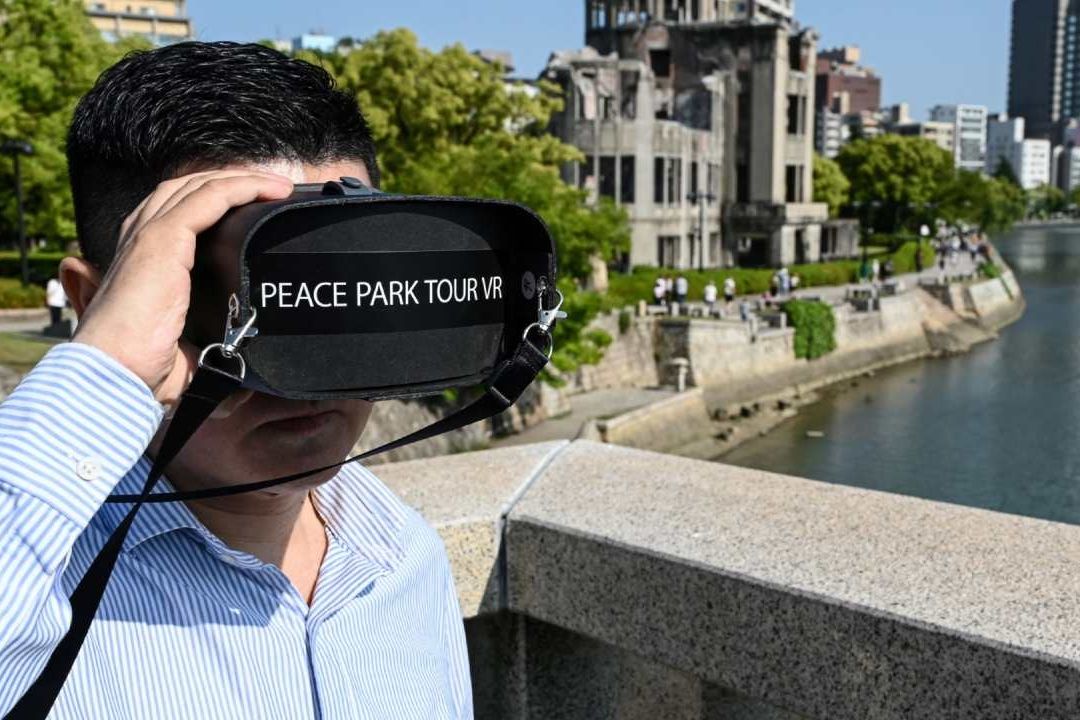 Realidad Virtual Muestra Bombardeo Atómico en Hiroshima