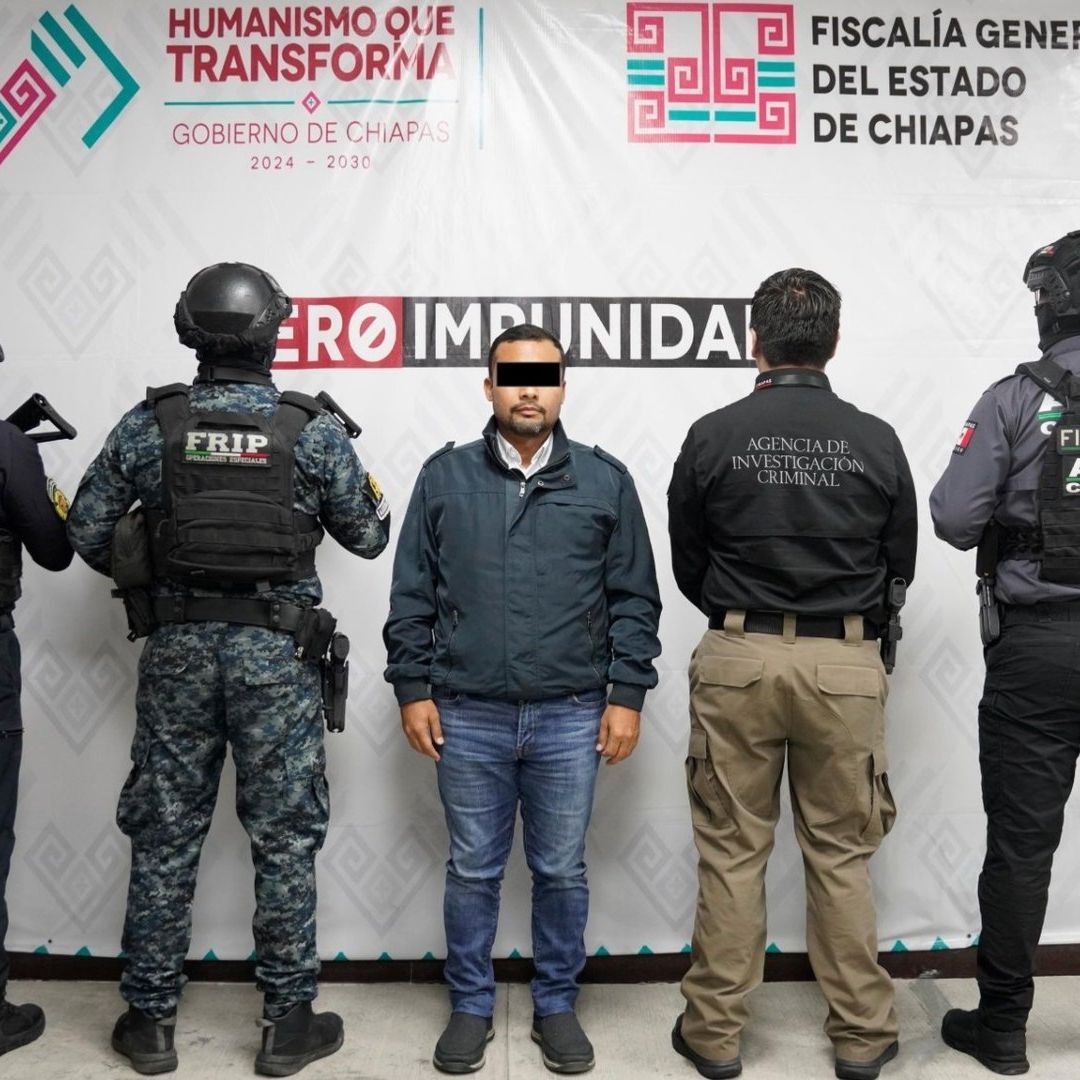 Detienen a Ernesto "N", Alcalde de Cintalapa, Chiapas, por Corrupción