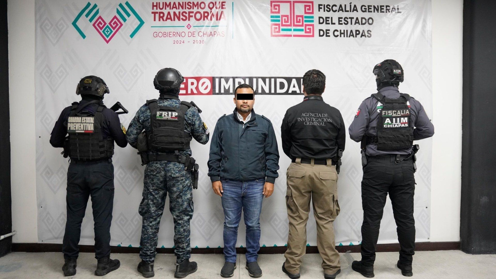 Detienen a Ernesto "N", Alcalde de Cintalapa, Chiapas, por Corrupción