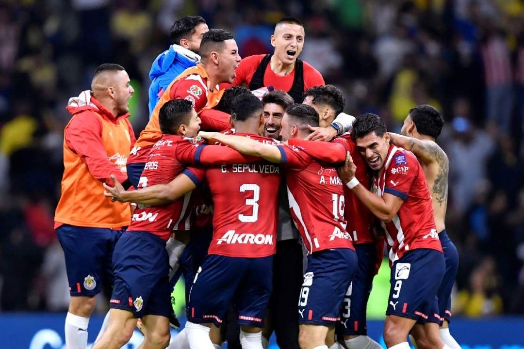 Semifinal: Chivas del Guadalajara derrota 1-3 a Águilas del América