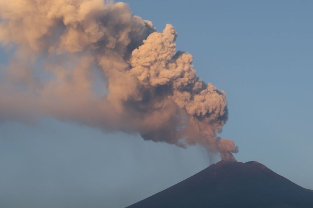 Actividad del volcán Popocatépetl aumentó en mayo