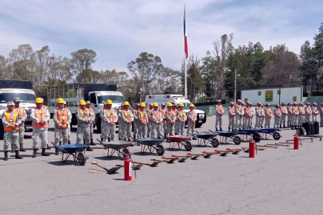 Fuerzas Armadas se alistan ante aumento de emergencia en el Popocatépetl