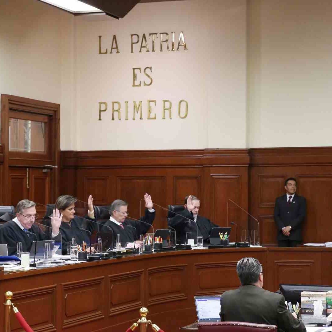 Sesión del Pleno de la Suprema Corte
