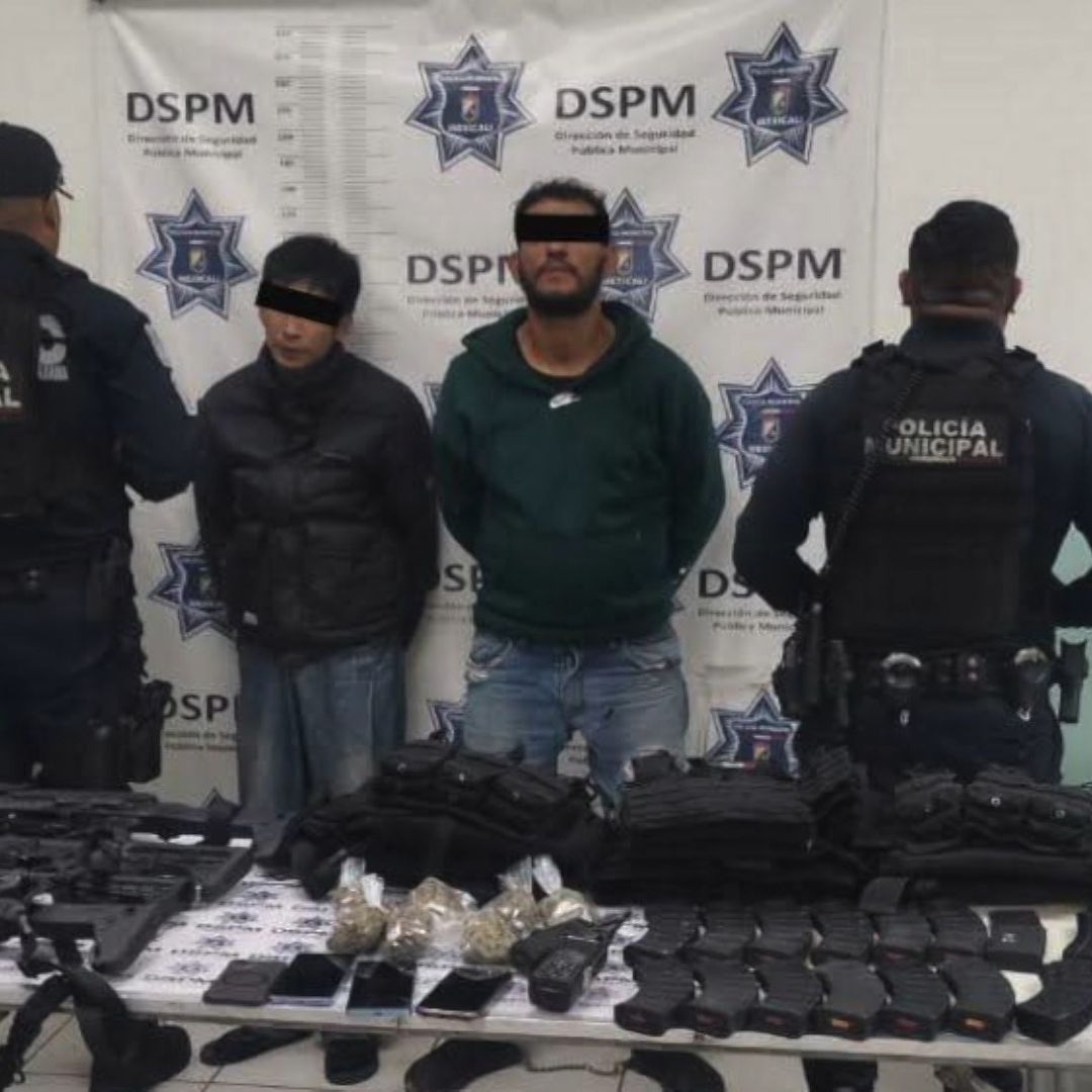 Persecución Termina en Aseguramiento de Armas Largas y Equipo Táctico en Mexicali; Esto Pasó