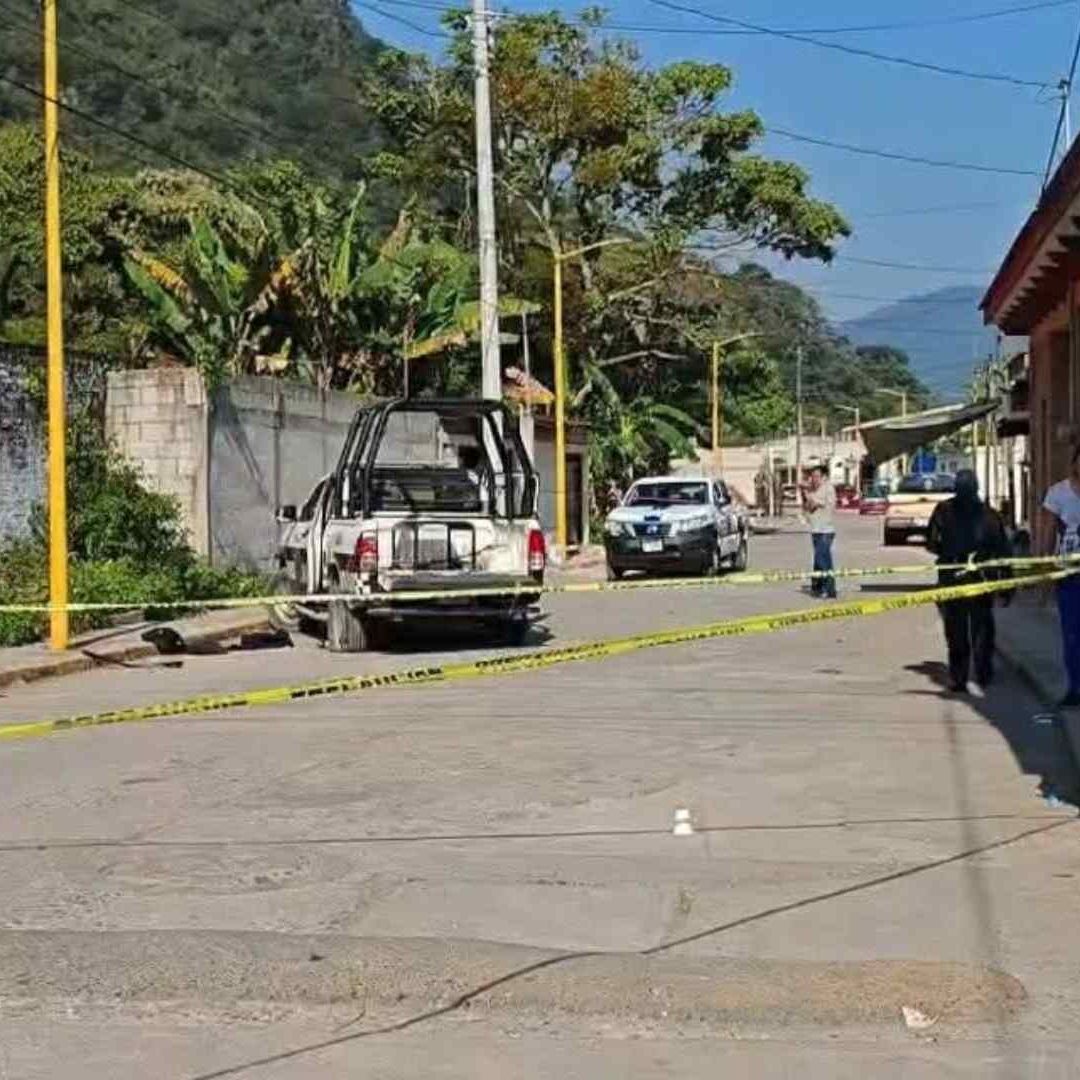 Operativo Deja Heridos y Cuatro Detenidos en Colonia El Bicentenario Tlilapan Veracruz