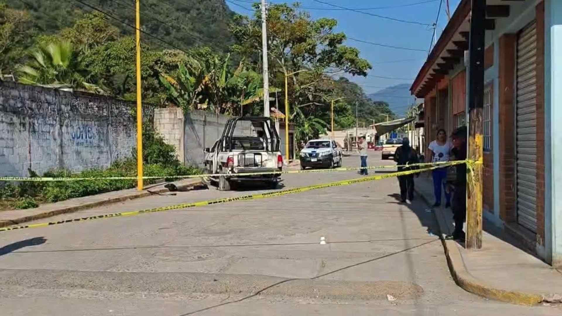 Operativo Deja Heridos y Cuatro Detenidos en Colonia El Bicentenario Tlilapan Veracruz