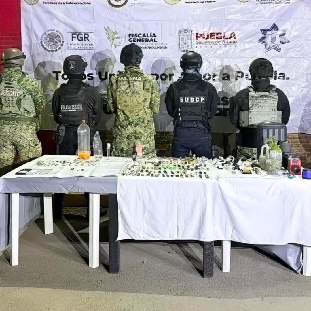 64 Objetos Punzocortantes Decomisados durante Operativo en Cereso Puebla