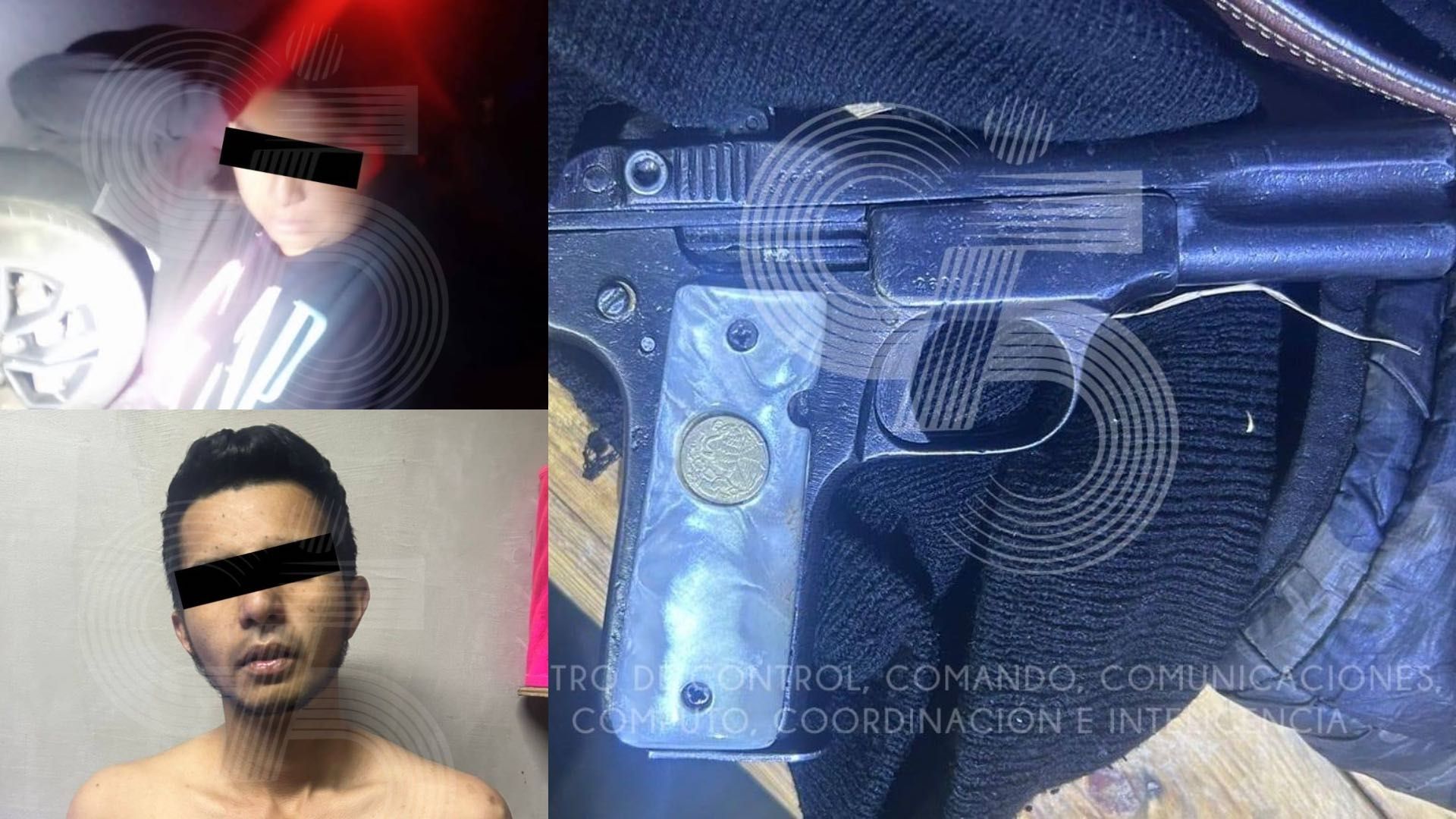 Tres Detenidos Integrantes Banda Los Locos Adams por Robo de Automóvil en Puebla y Tlaxcala