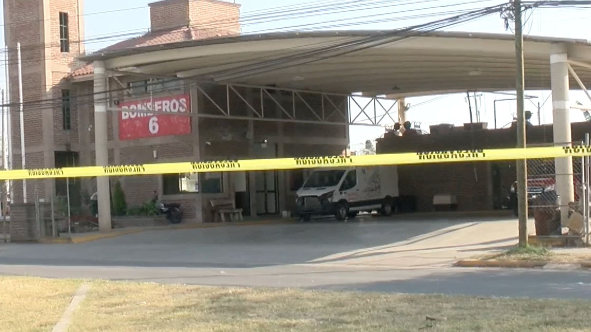 Mujer Abandona un Misil Mortero en Estación de Bomberos en León; La Zona fue Evacuada. Foto: N+