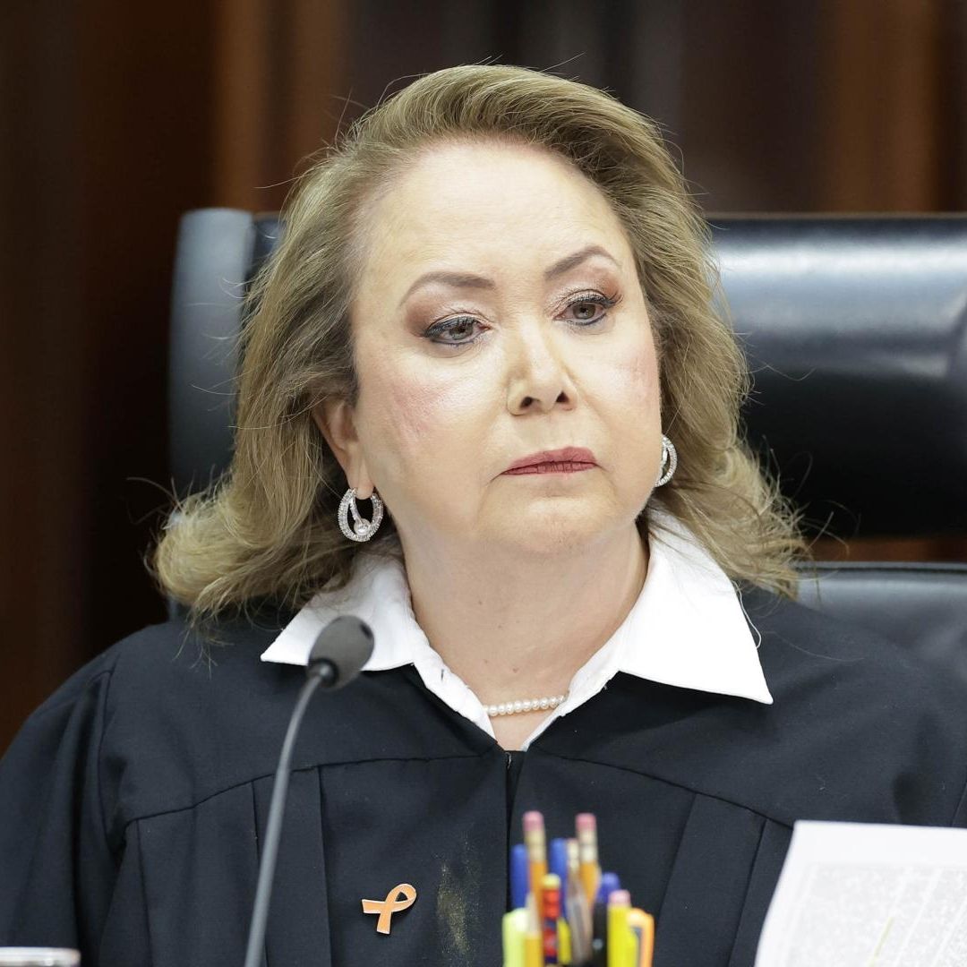 La ministra Yasmín Esquivel Mossa durante sesión de la Suprema Corte de Justicia de la Nación en diciembre 2025. Foto: Cuartoscuro