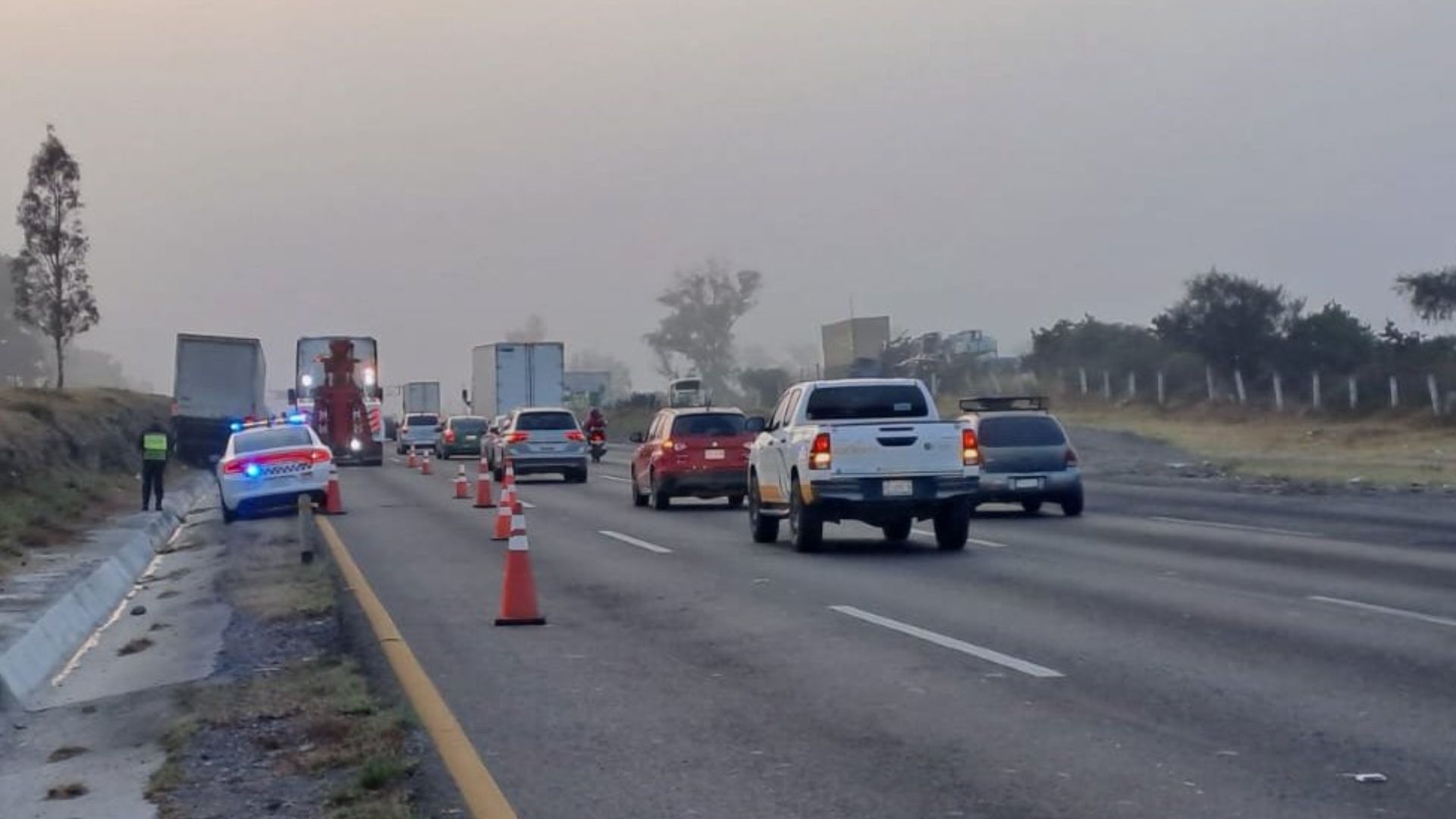 ¿Hay Cierres en la Autopista México-Querétaro Hoy Viernes 9 de Enero de 2026?