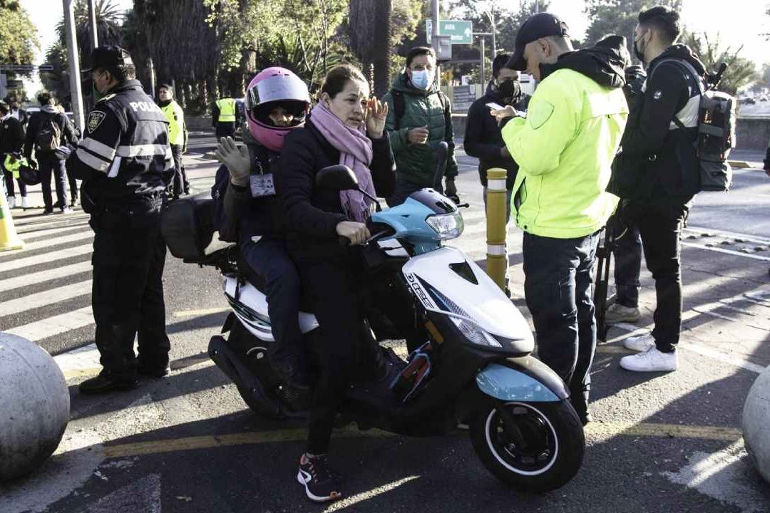 Motocicletas en la Mitad de Accidentes Viales en CDMX