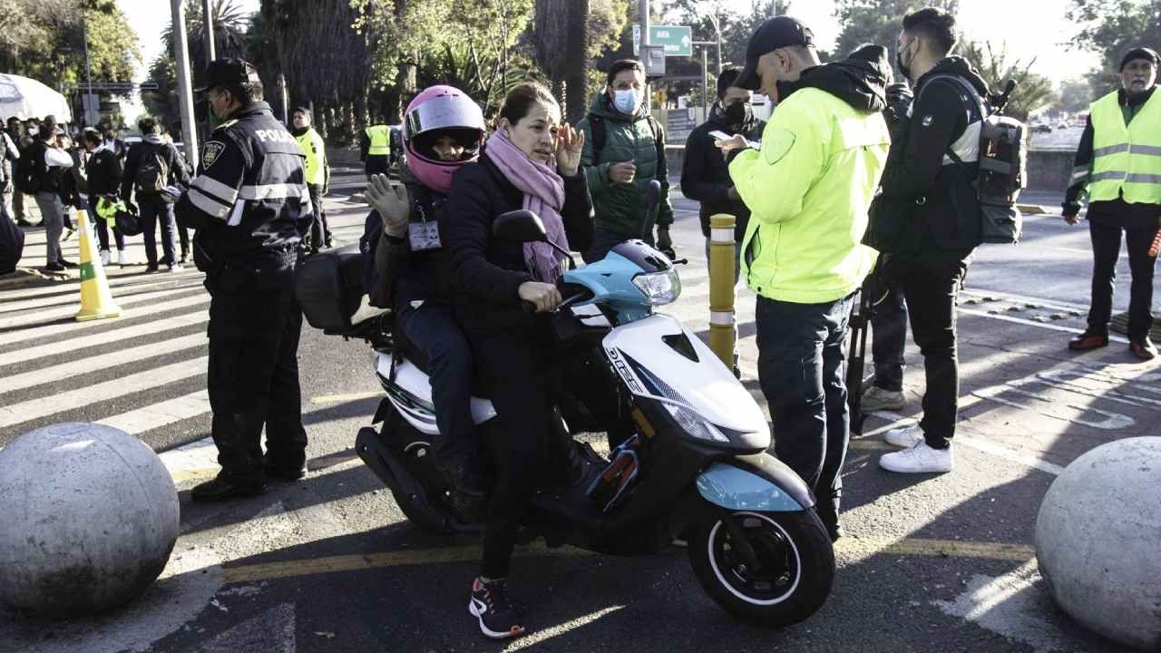 Motocicletas en la Mitad de Accidentes Viales en CDMX