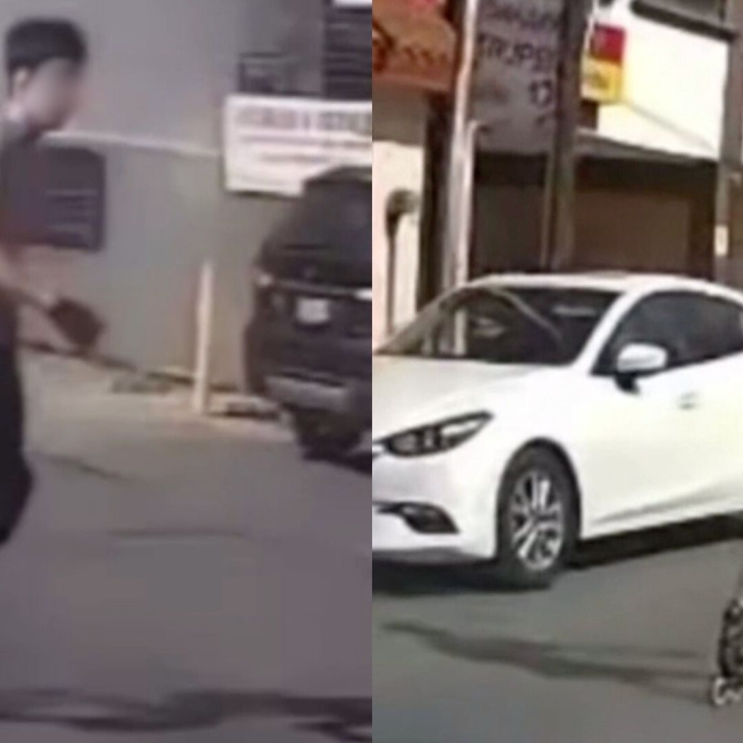 Joven patinando en avenida Alfonso Reyes, en Monterrey