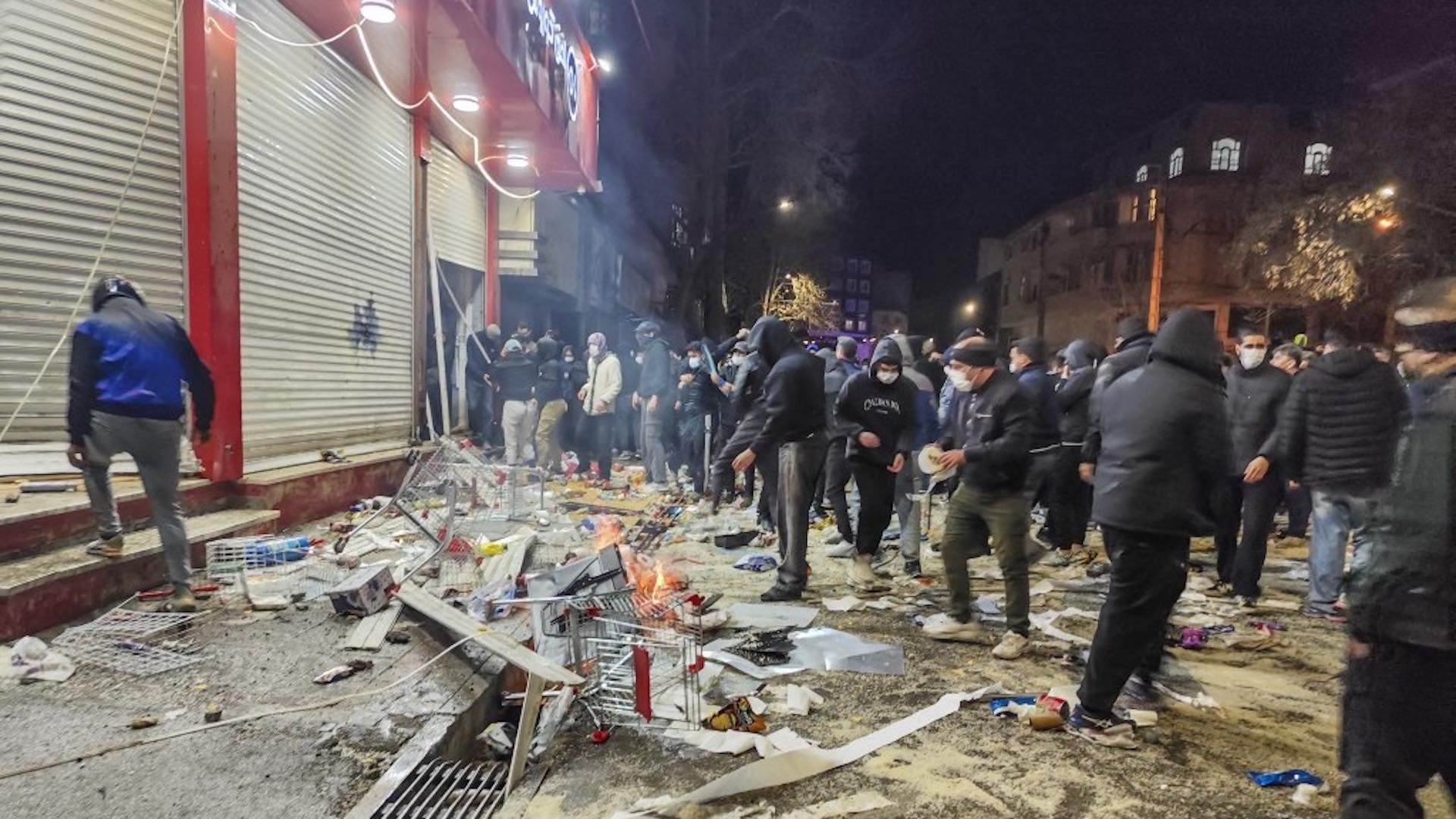 Manifestación en Teherán, Irán, por la inflación