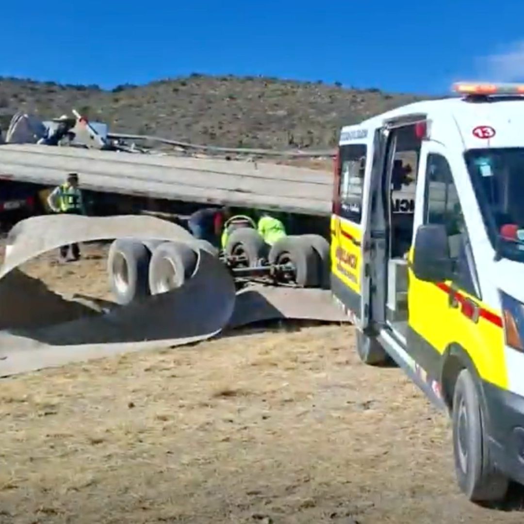 Volcadura de tráiler