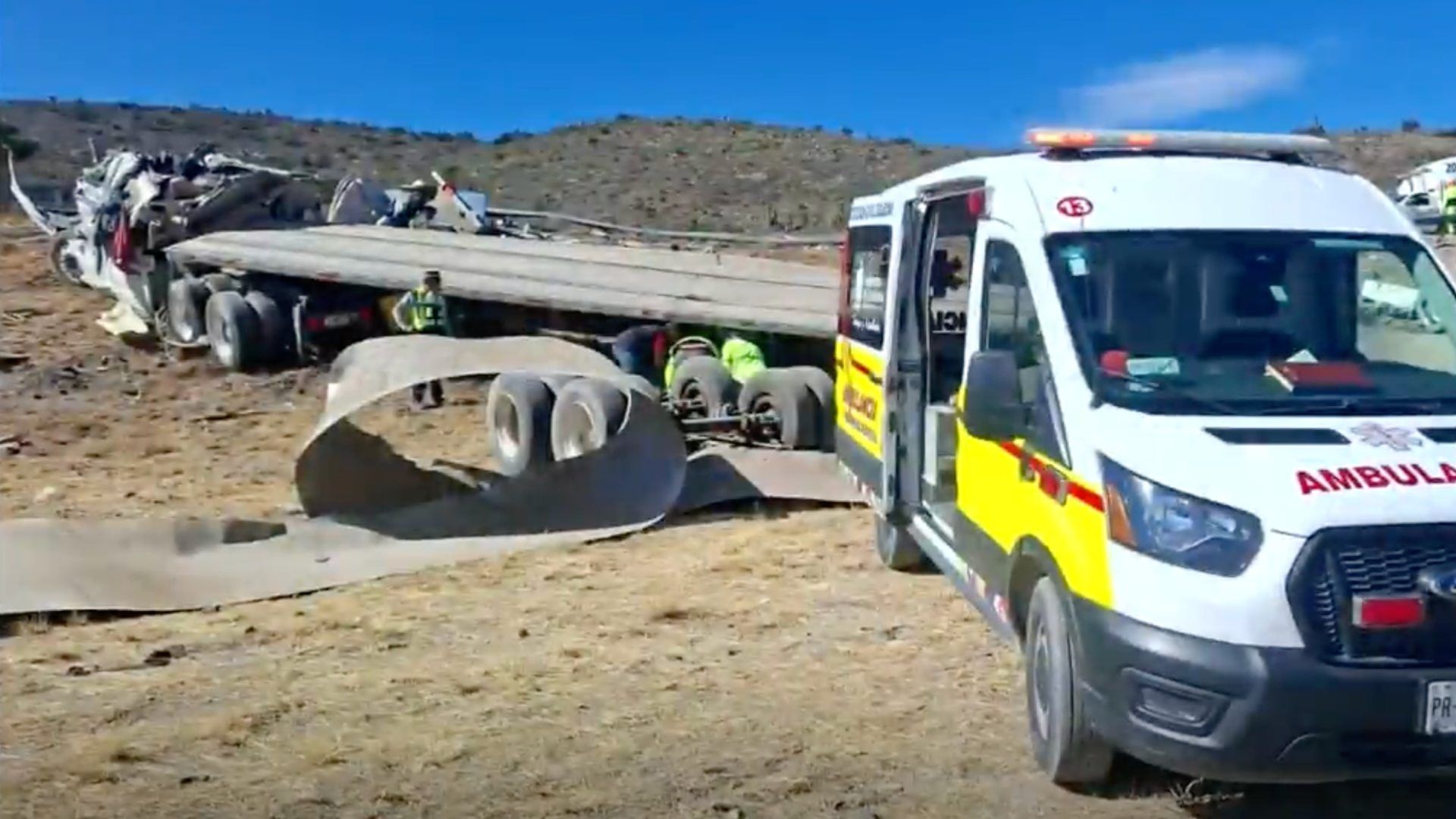 Volcadura de tráiler