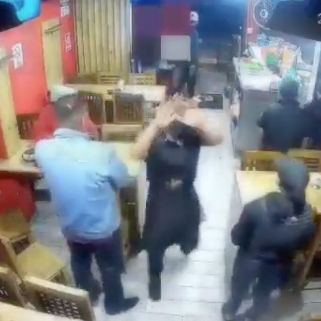 Asalto Taquería Un Muerto y Un Lesionado a Balazos en Amozoc Puebla