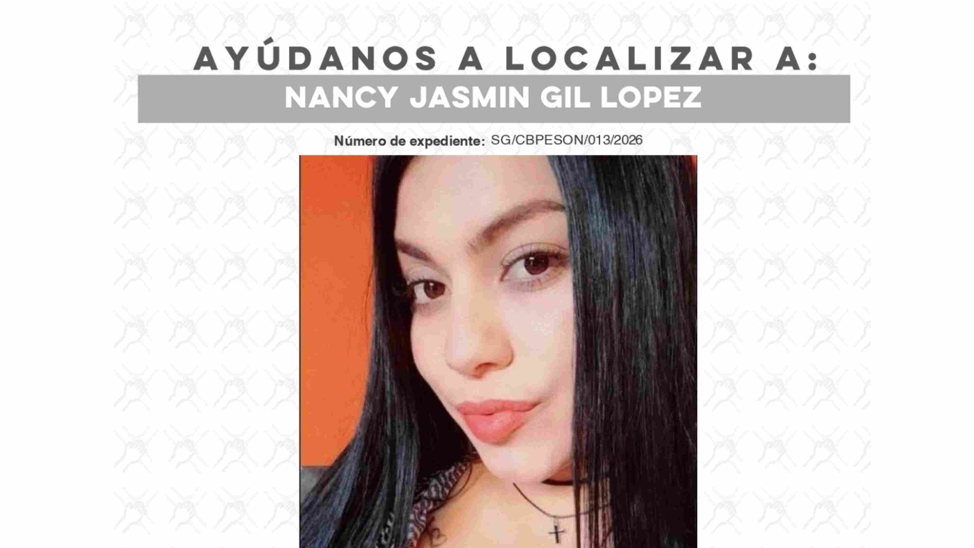 Buscan a Nancy Jasmin, Presuntamente Fue Privada de la Libertad en Cajeme, Sonora