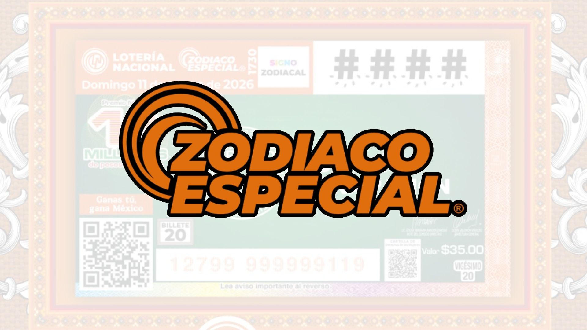 Resultados Lotería Nacional hoy 11 de enero 2026 Lista de números ganadores Sorteo Zodiaco Especial 1730