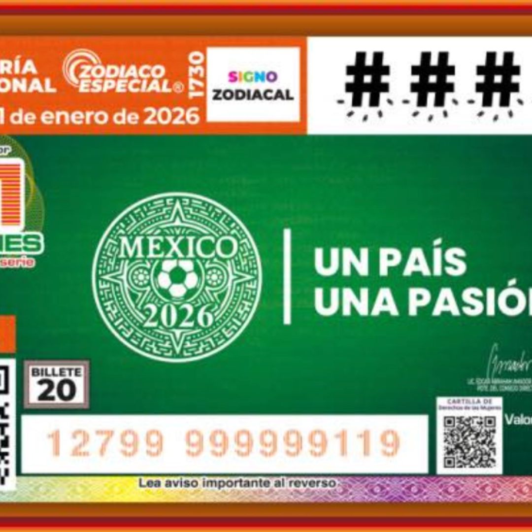 Sorteo Zodíaco de Lotería Nacional Hoy 11 de Enero 2026