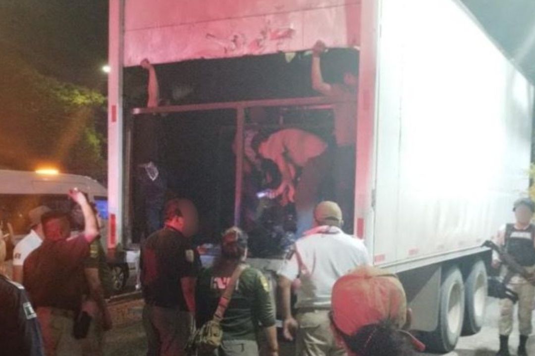 Los migrantes fueron detenidos mientras circulaban en el tramo carretero Tuxtla Gutiérrez-La Angostura