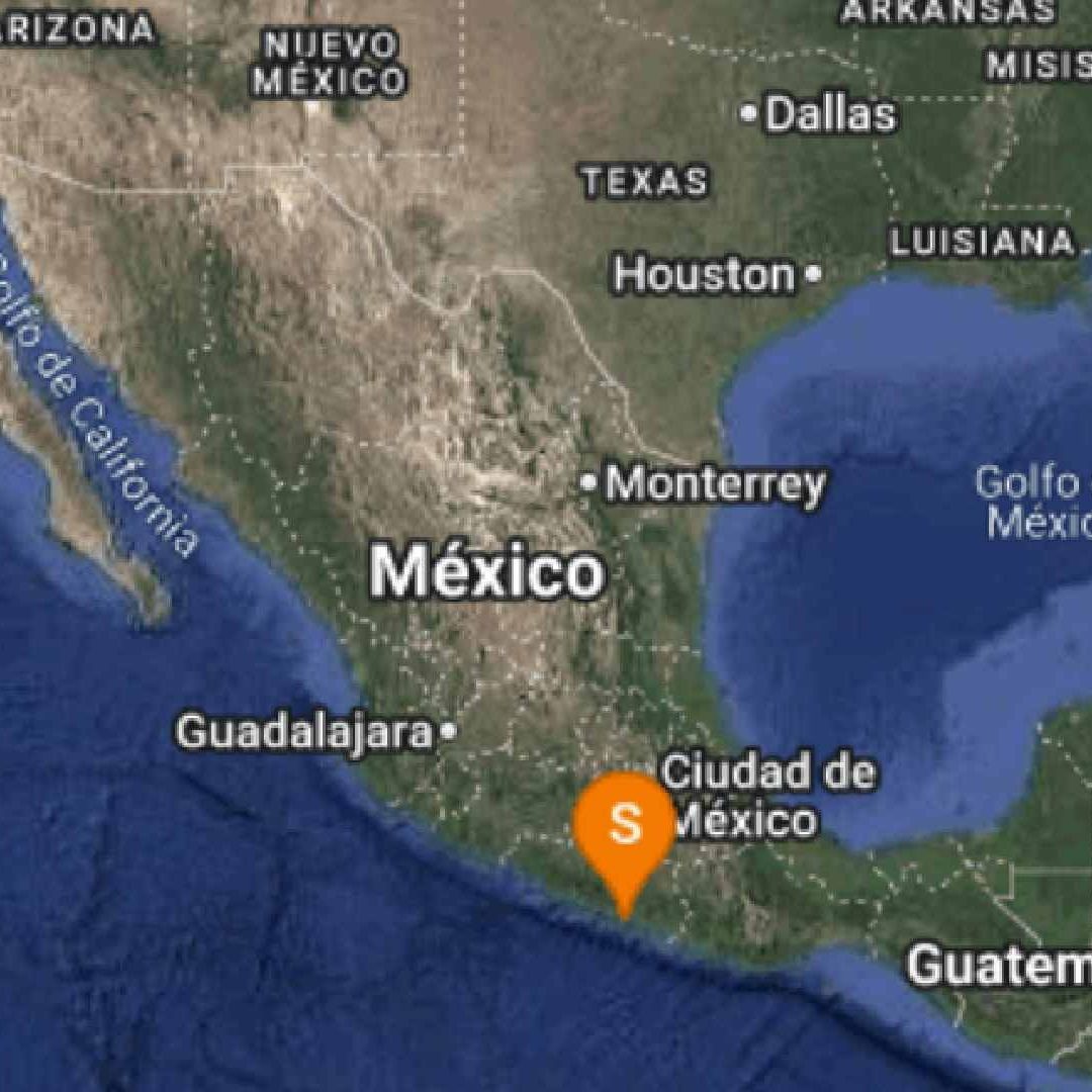 Sismo hoy en México. Foto: SSSN