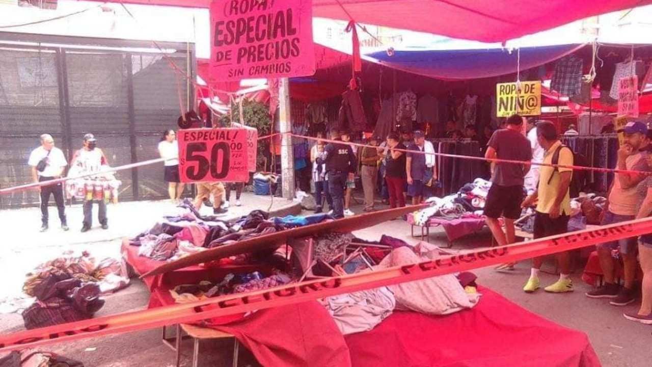 Caen 2 presuntos responsables de tiroteo en tianguis de CDMX