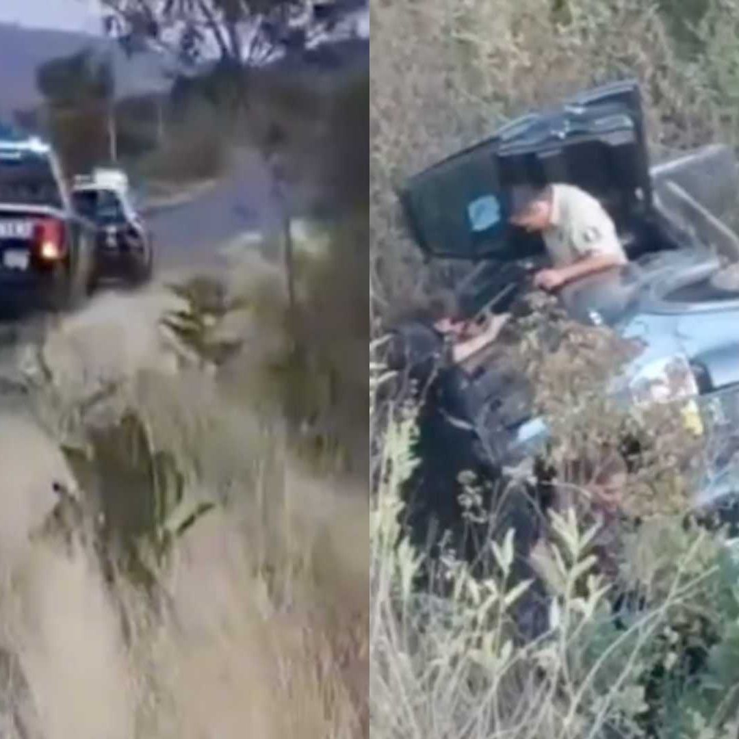 Accidente en carretera a Mazamitla