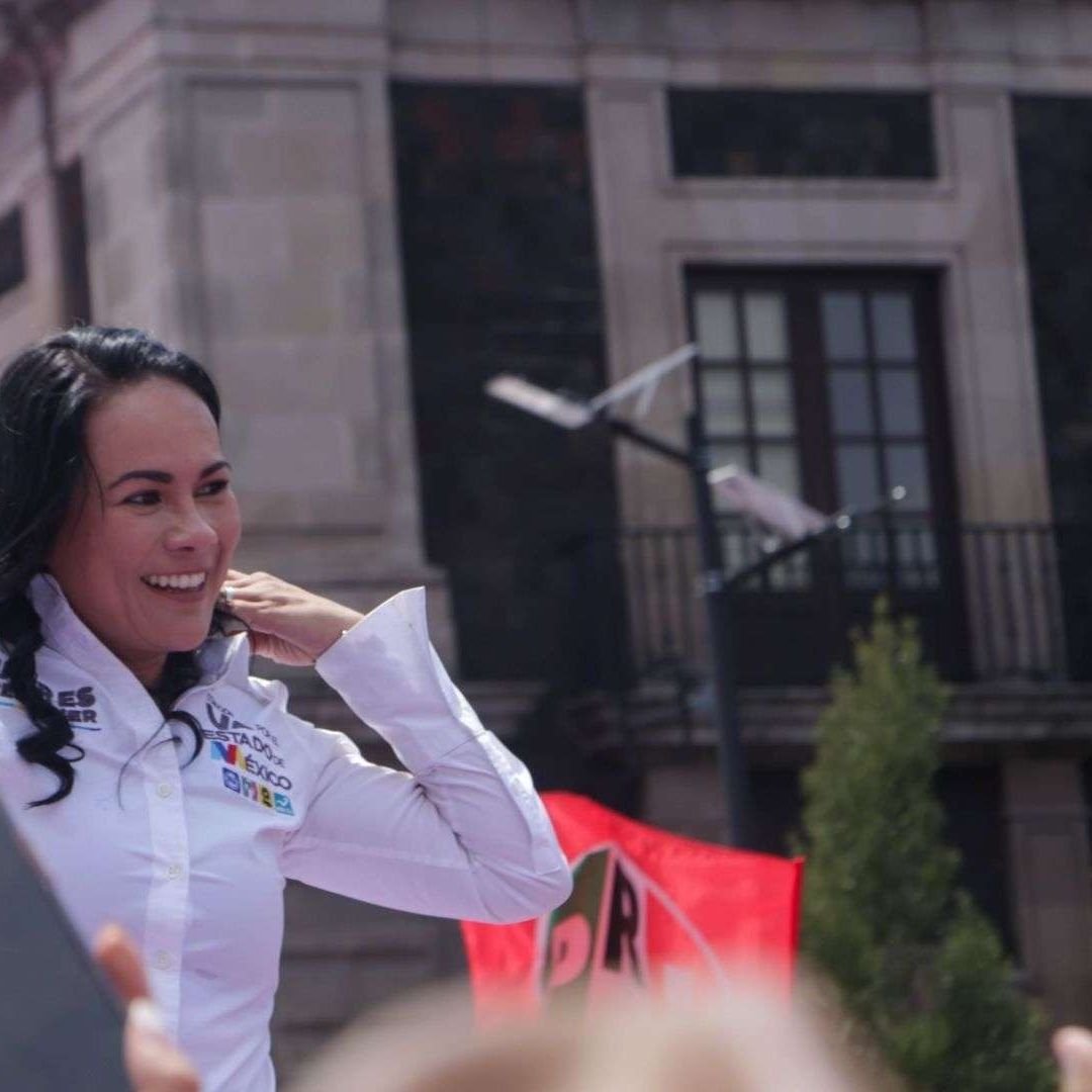 Alejandra del Moral, candidata PRI, PAN, PRD