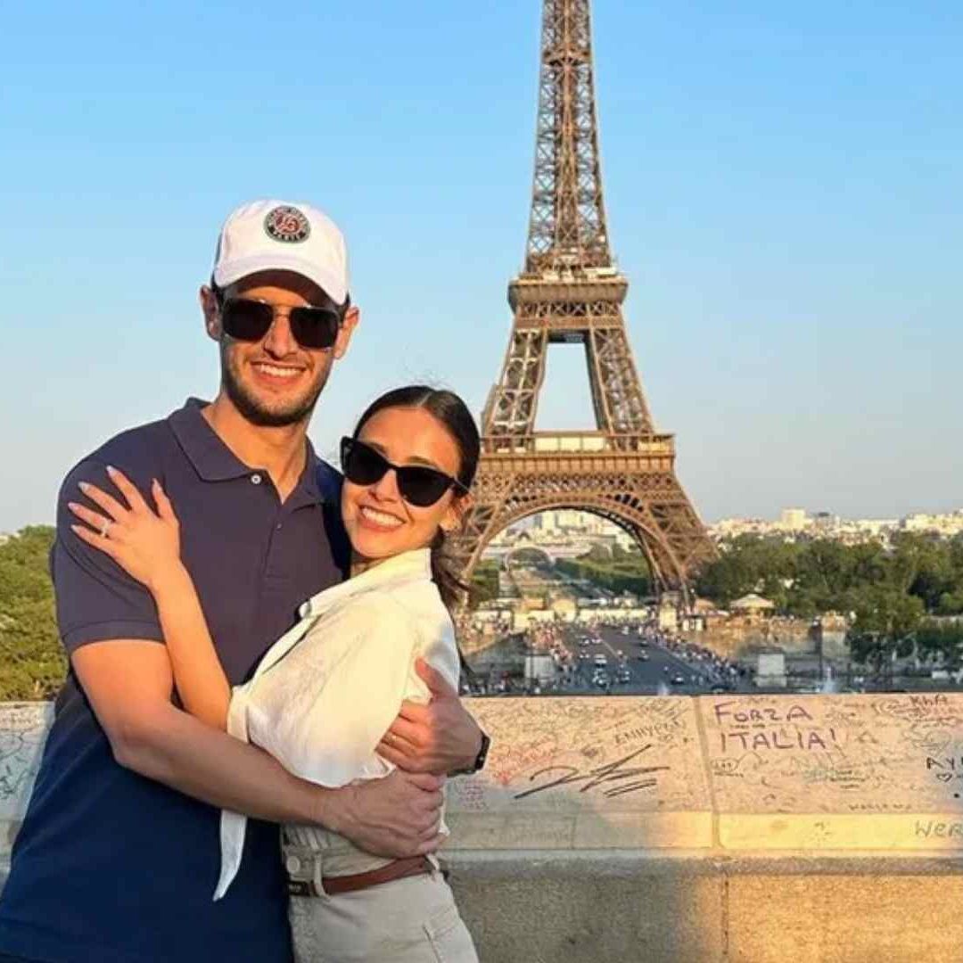 Adrián Marcelo y Karina Puente. Foto: IG @karybridge