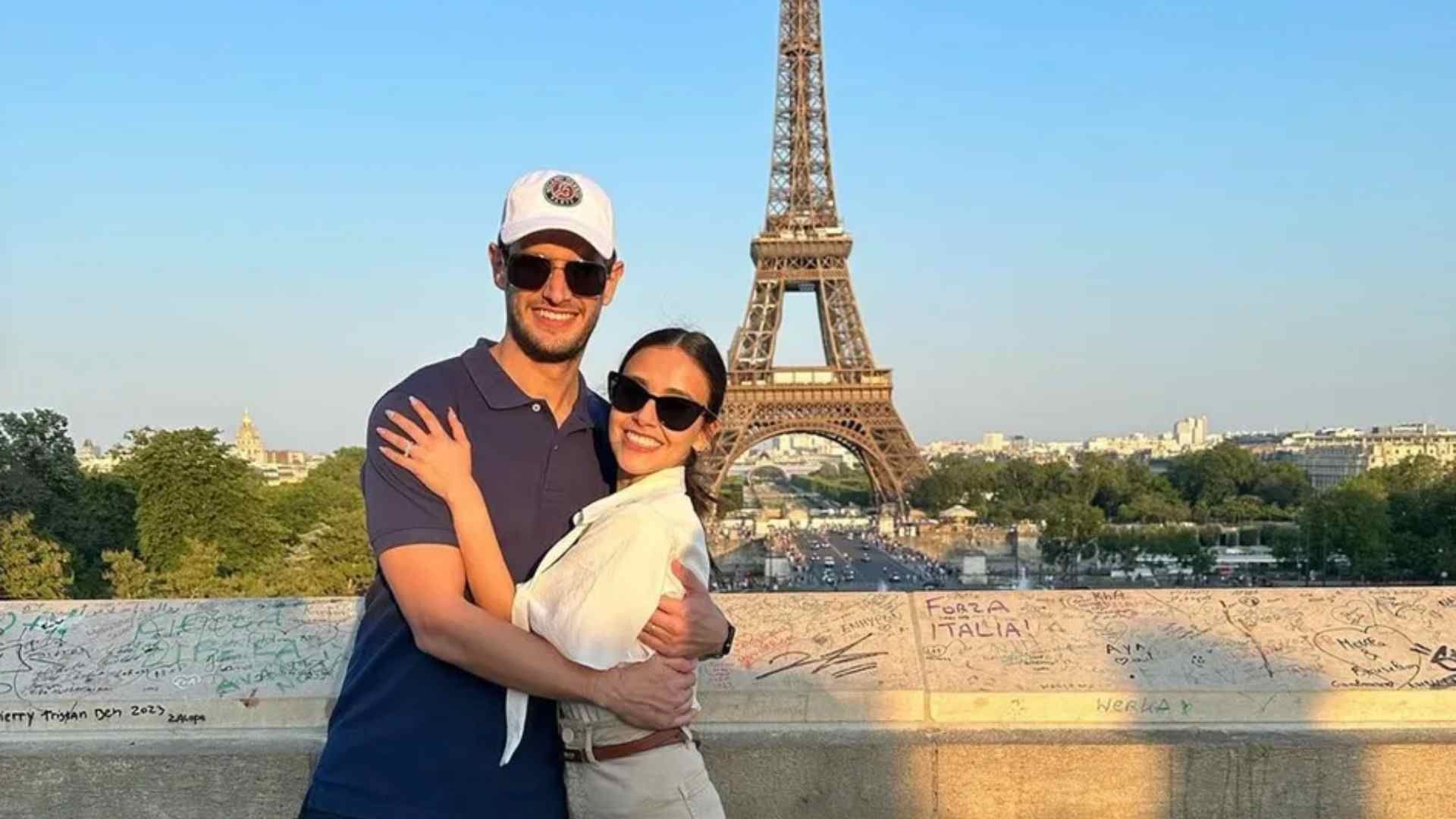 Adrián Marcelo y Karina Puente. Foto: IG @karybridge